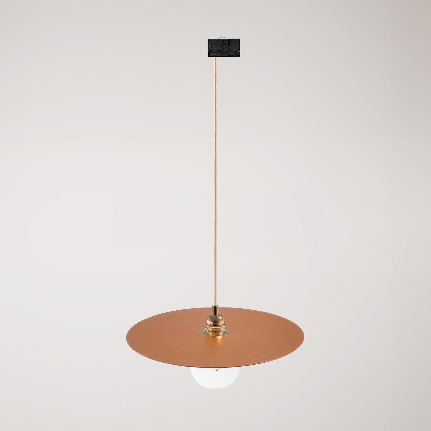 Ellepi XL track pendant lamp with shade