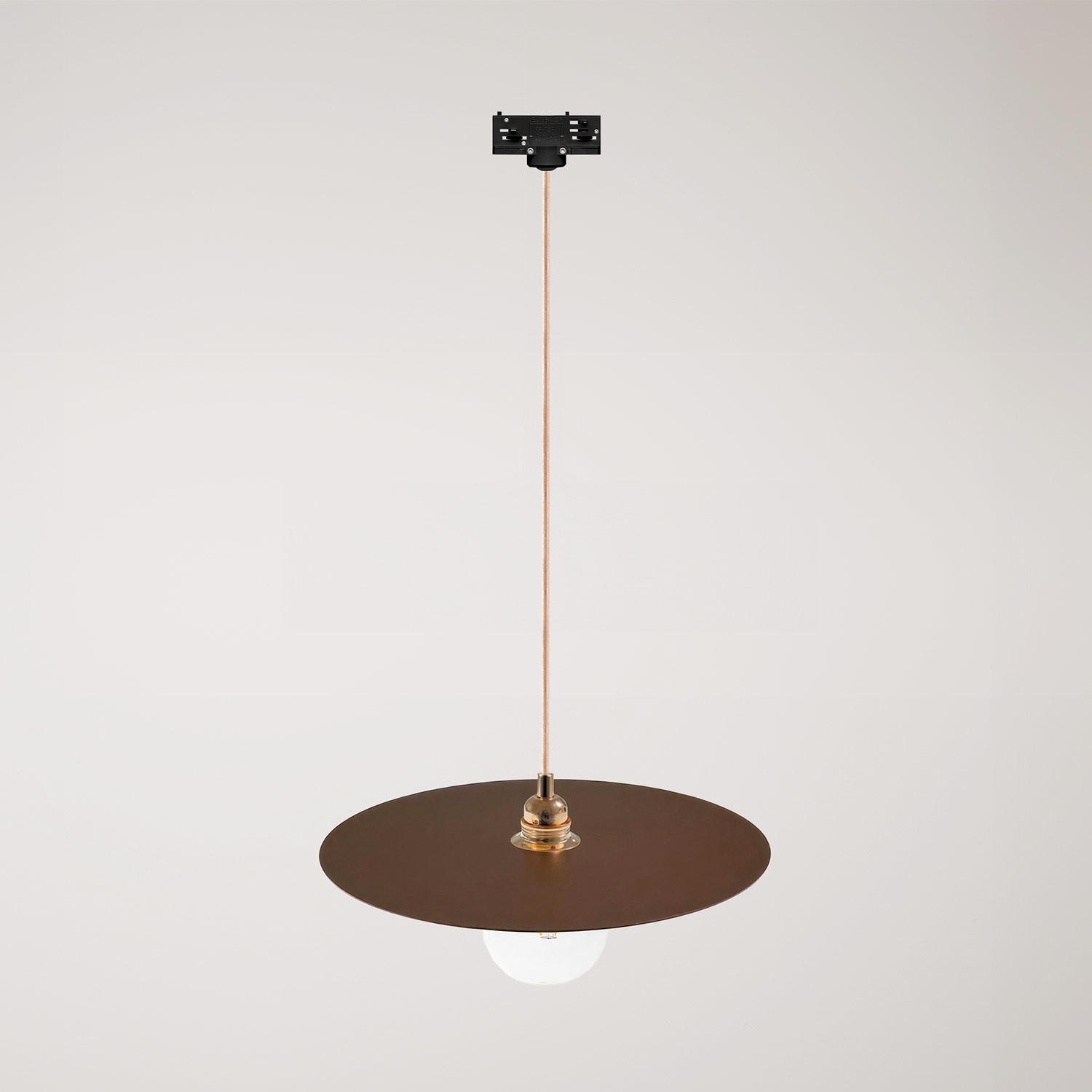 Ellepi XL track pendant lamp with shade