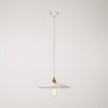 Suspension lamp with with ceramic shade Piatto