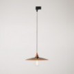 Suspension lamp with with ceramic shade Piatto