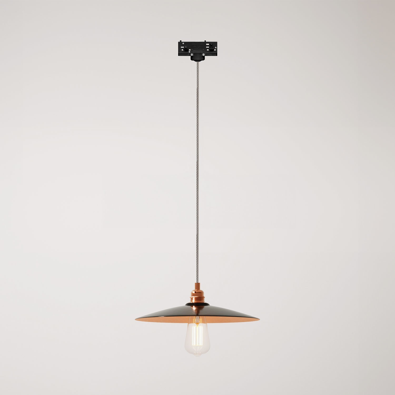 Suspension lamp with with ceramic shade Piatto