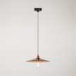 Suspension lamp with with ceramic shade Piatto