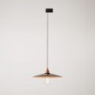 Suspension lamp with with ceramic shade Piatto