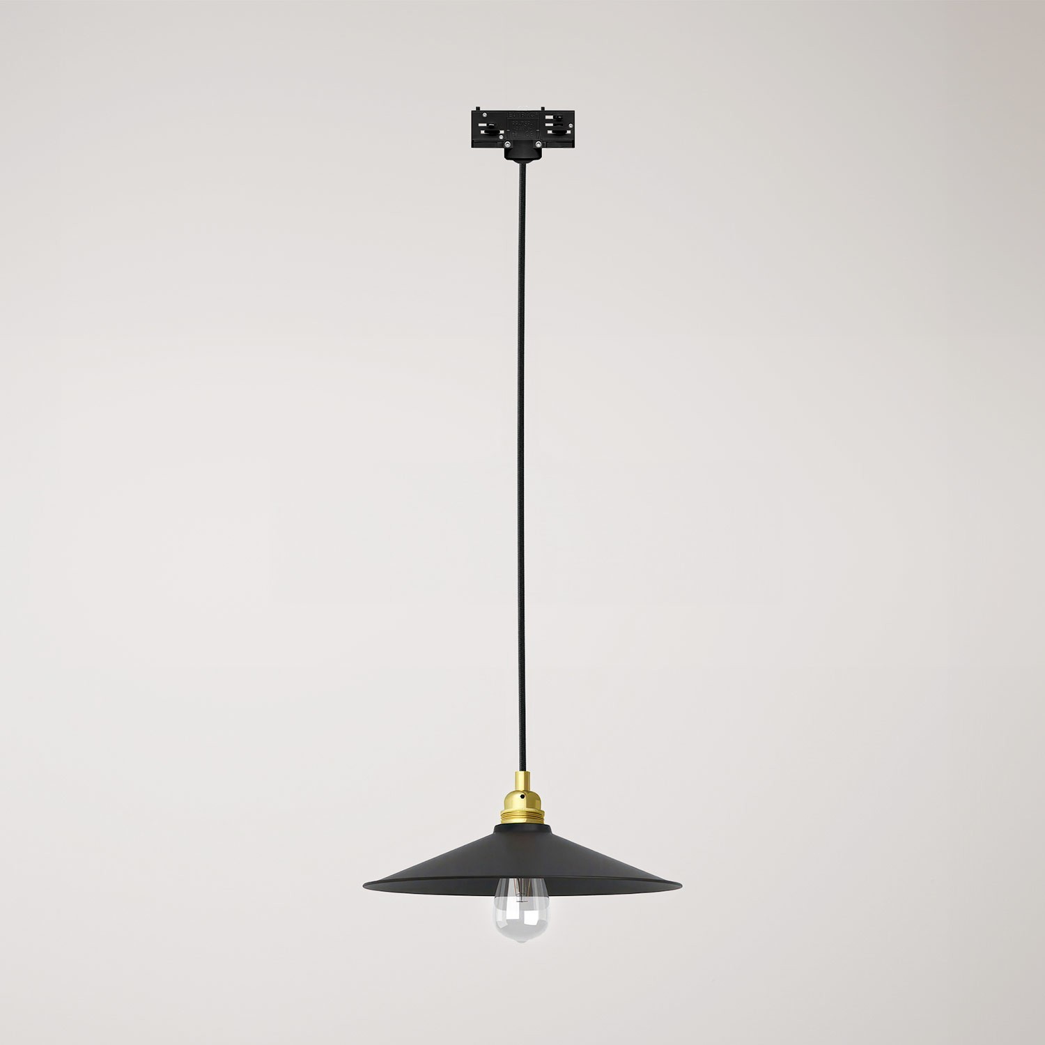 Pendant lamp with Swing shade for tracks