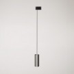 Suspension lamp with Tub-E14 shade for tracks