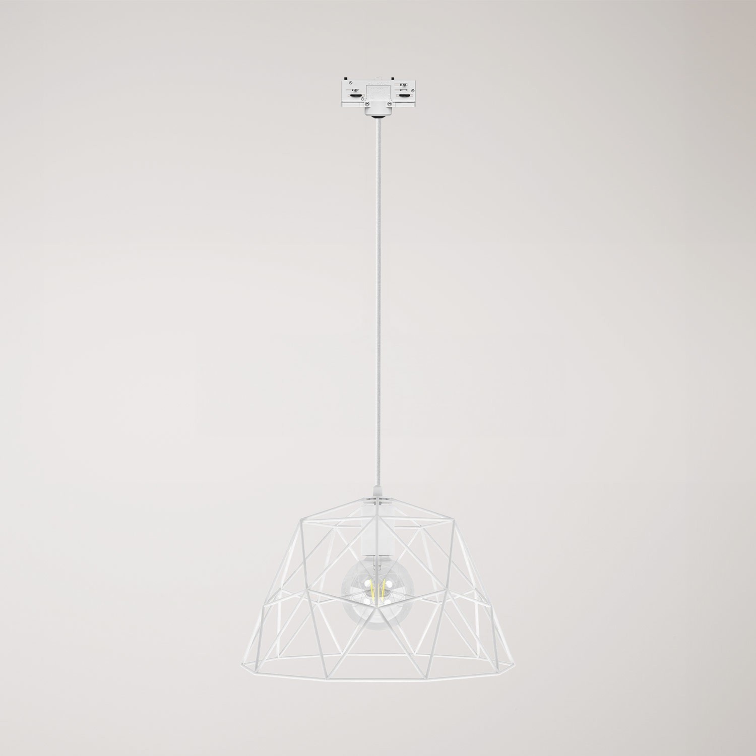 Dome pendant lamp for tracks