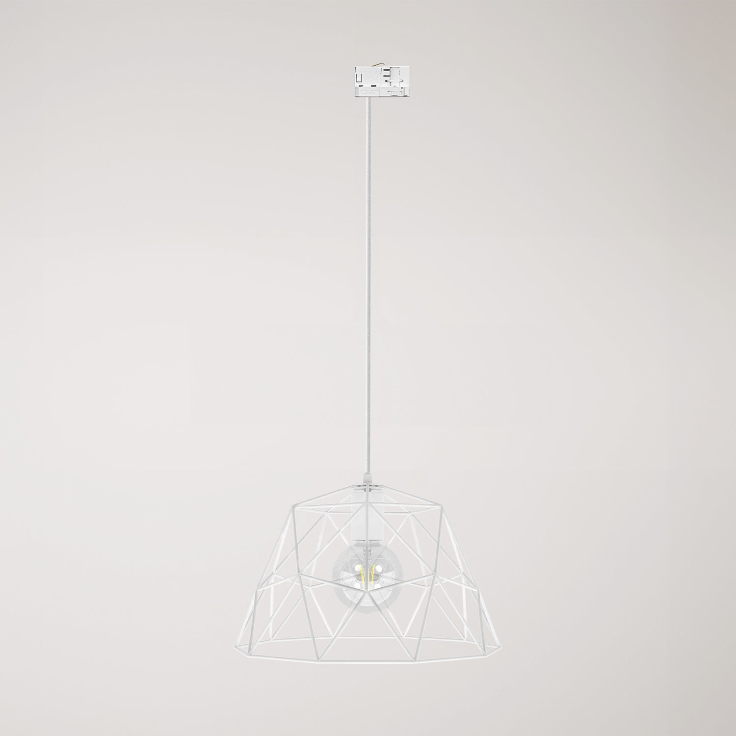 Dome pendant lamp for tracks