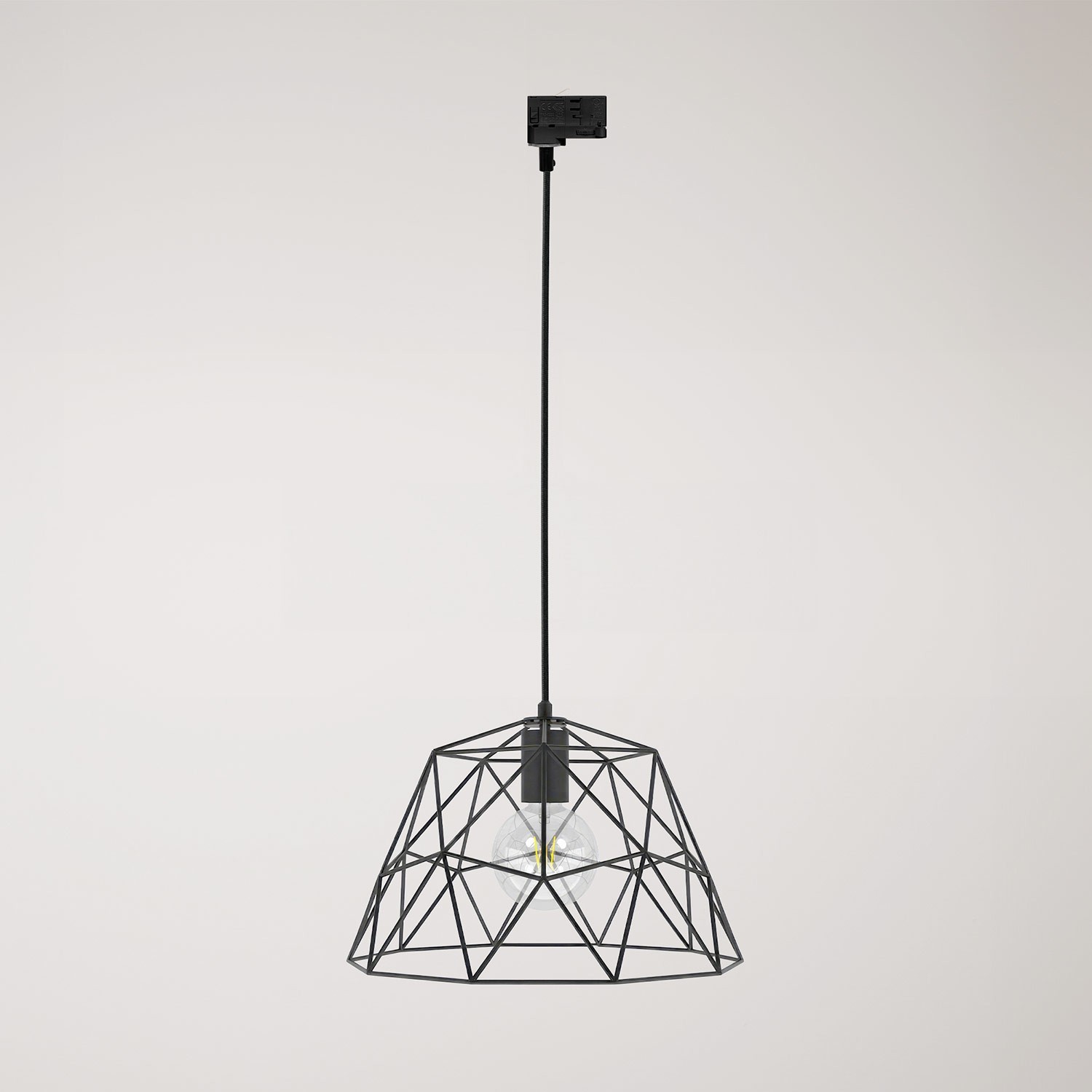 Dome pendant lamp for tracks