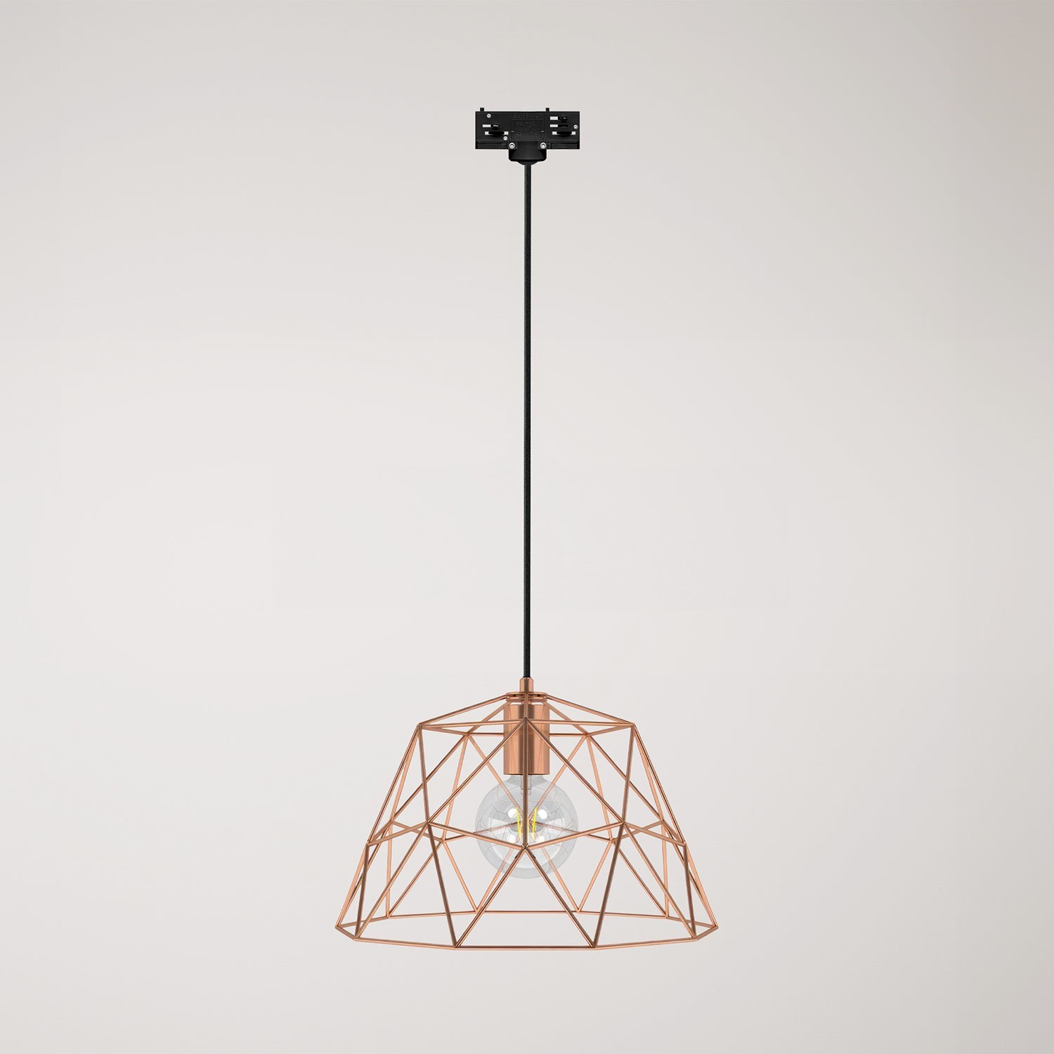 Dome pendant lamp for tracks