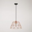 Dome pendant lamp for tracks