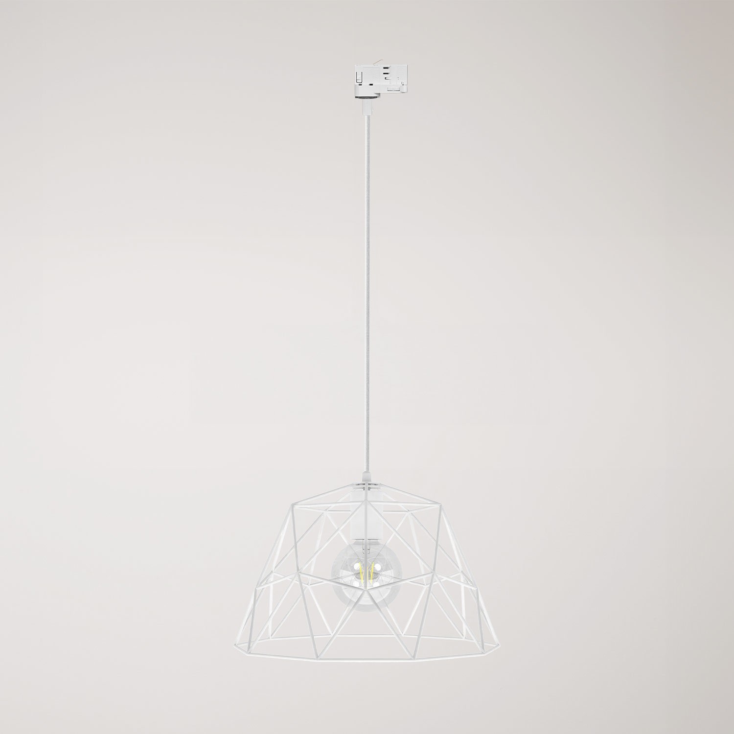 Dome pendant lamp for tracks