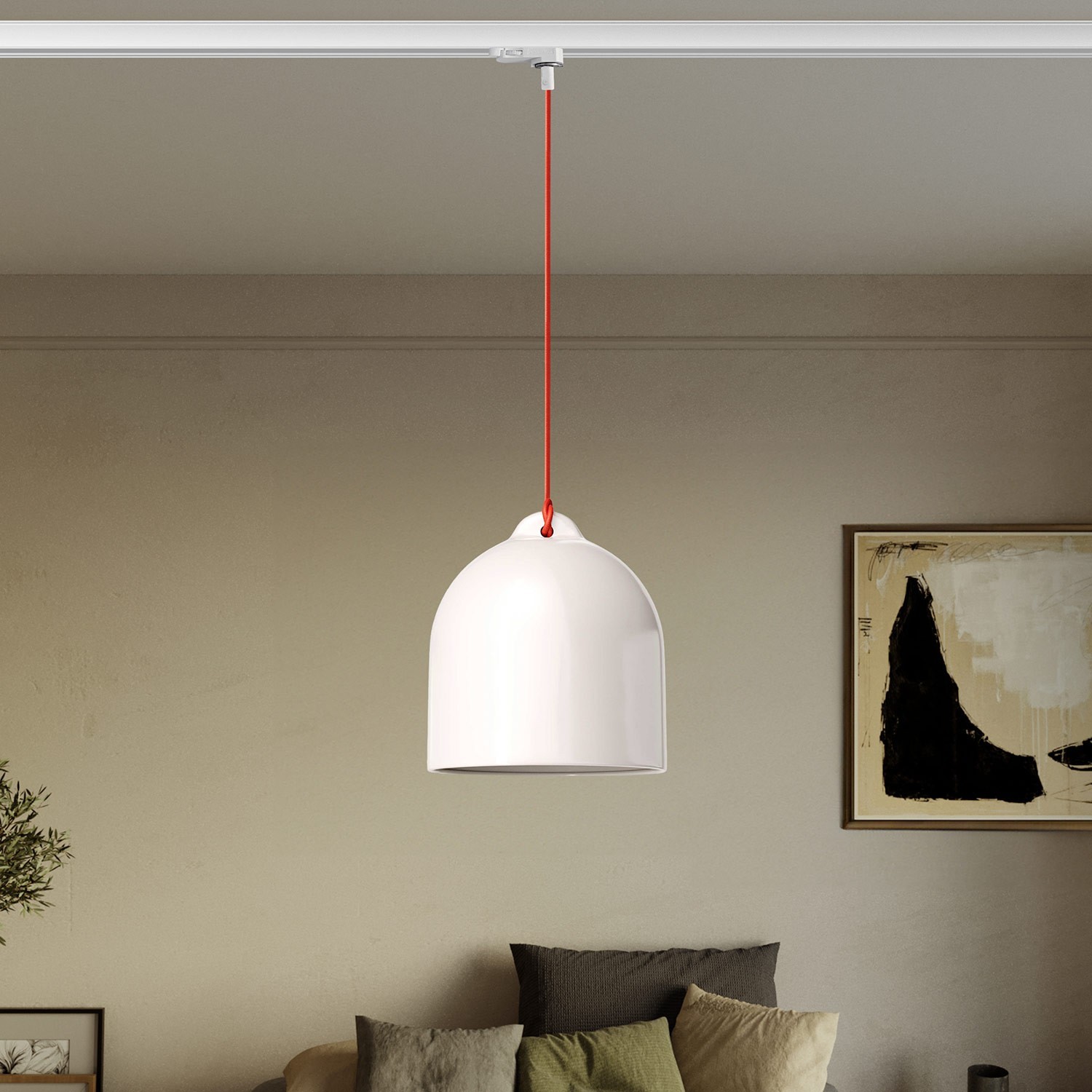 Track pendant with Campana M ceramic shade