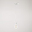 Metal track ceiling lamp