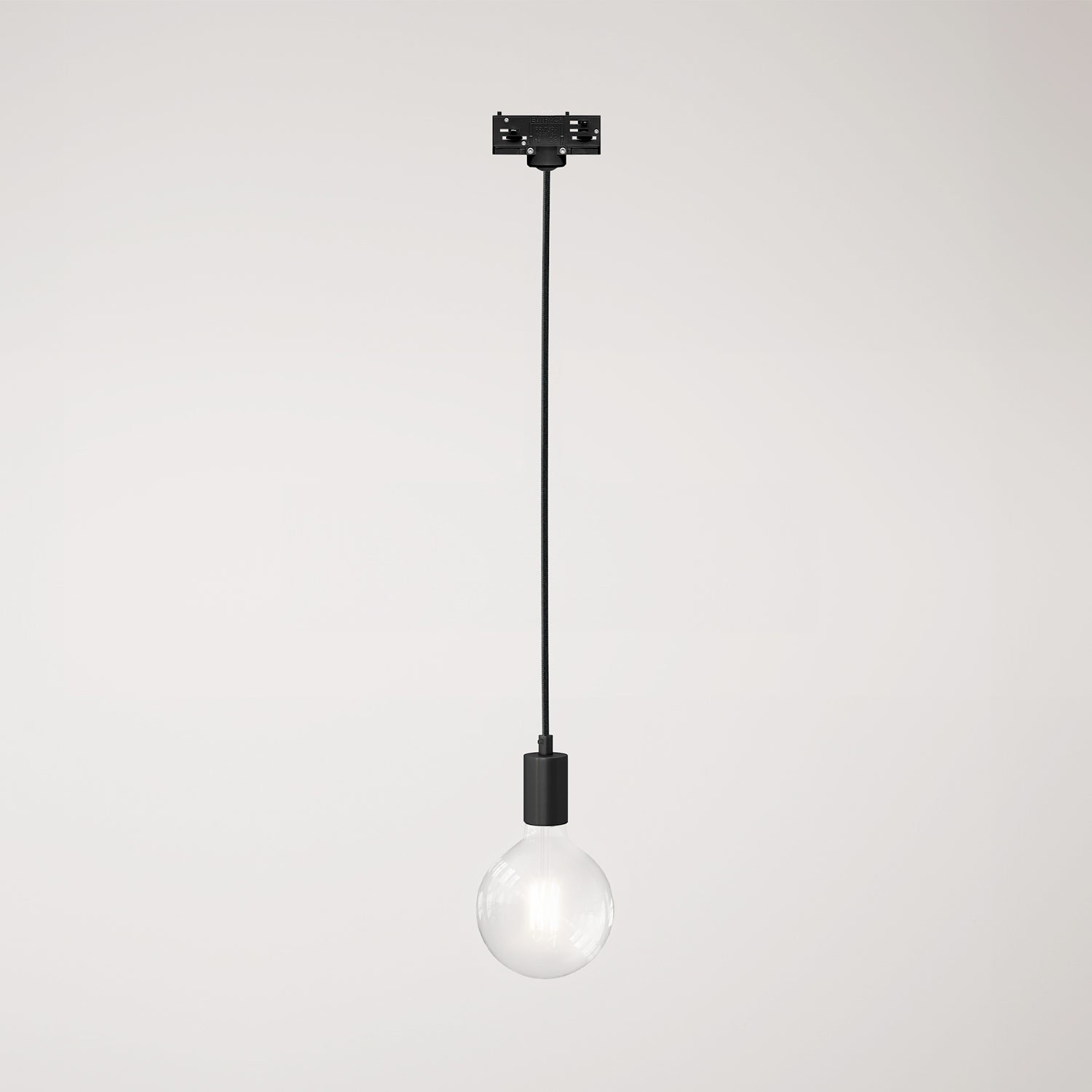 Metal track ceiling lamp