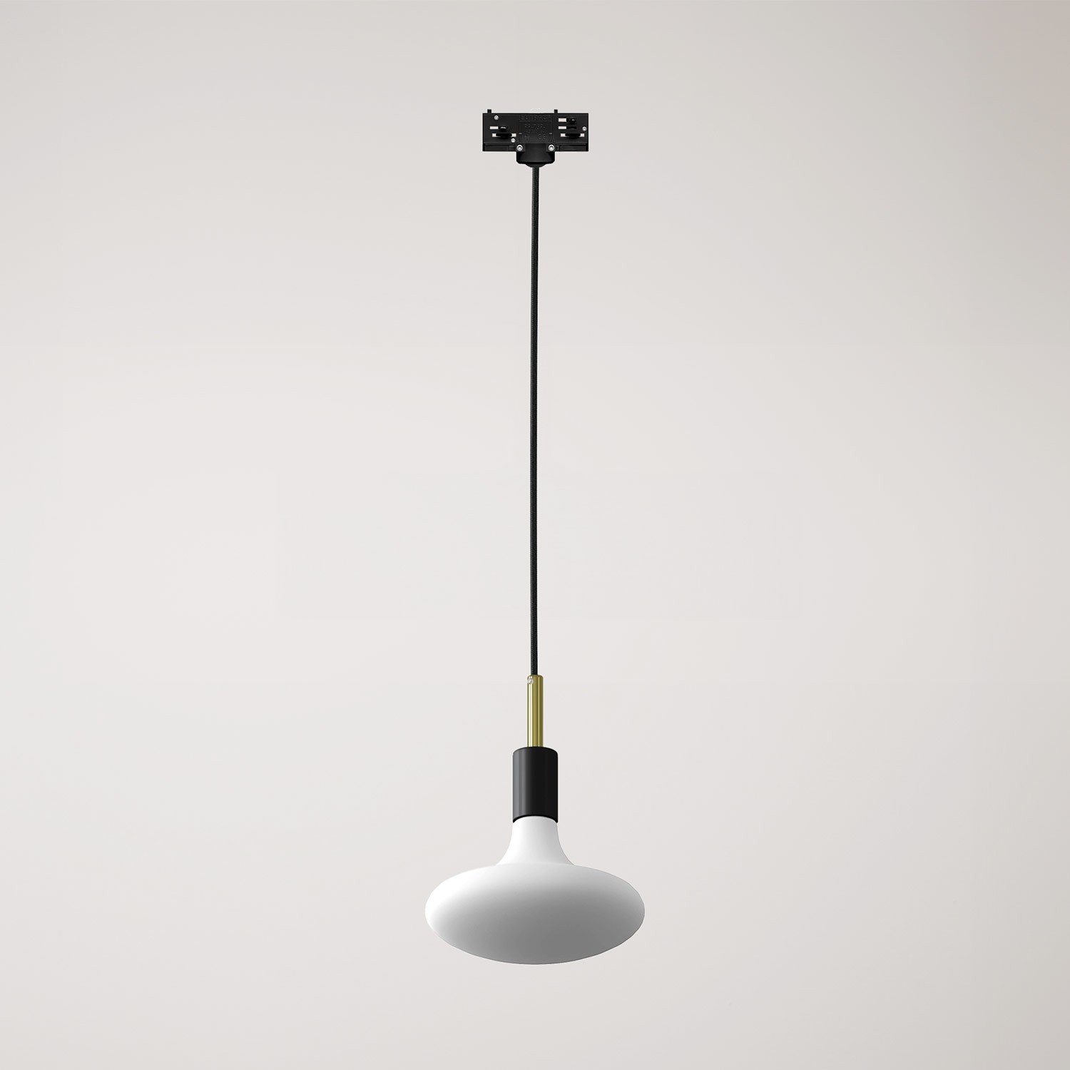 Track pendant lamp with 7cm cable clamp