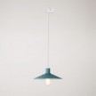 Swing Pastel pendant lamp with shade for track systems