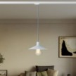 Swing Pastel pendant lamp with shade for track systems