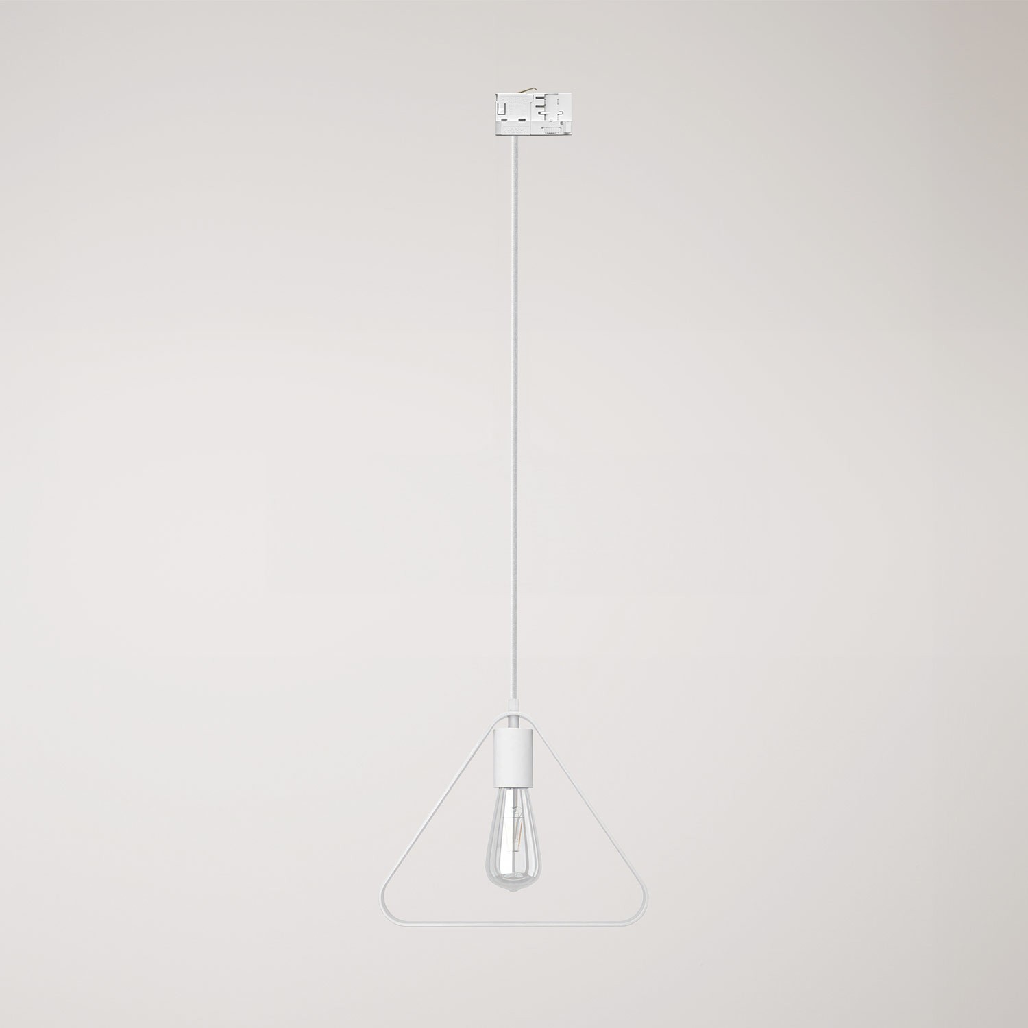 Duedì Apex track pendant lamp with shade