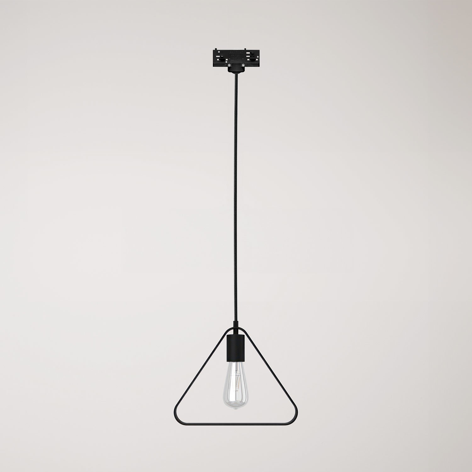 Duedì Apex track pendant lamp with shade