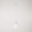 Ghostbell pendant lamp with shade for track