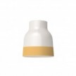 Two-tone ceramic Vaso lampshade, Materia collection - Made in Italy