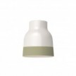 Two-tone ceramic Vaso lampshade, Materia collection - Made in Italy