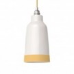 Two-tone ceramic Bottiglia lampshade, Materia collection - Made in Italy