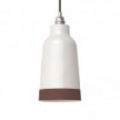 Two-tone ceramic Bottiglia lampshade, Materia collection - Made in Italy