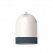 Campana Mini XS two-tone ceramic lampshade, Materia collection - Made in Italy