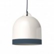 Campana M two-tone ceramic lampshade, Materia collection - Made in Italy