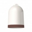 Campana XL two-tone ceramic lampshade, Materia collection - Made in Italy