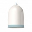 Campana XL two-tone ceramic lampshade, Materia collection - Made in Italy