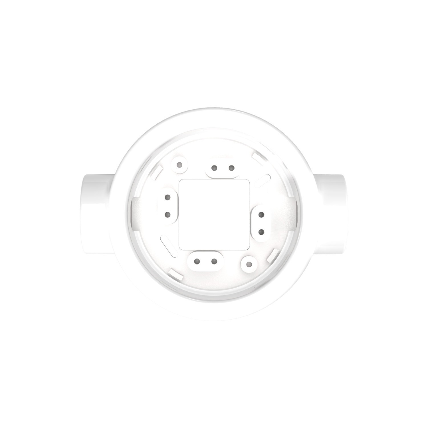 Porcelain base for electrical socket and switch/diverters compatible with Creative-Tubes - from 1 to 4 outputs