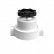 Switch/Diverter kit with knob and base for Creative-Tubes in white porcelain