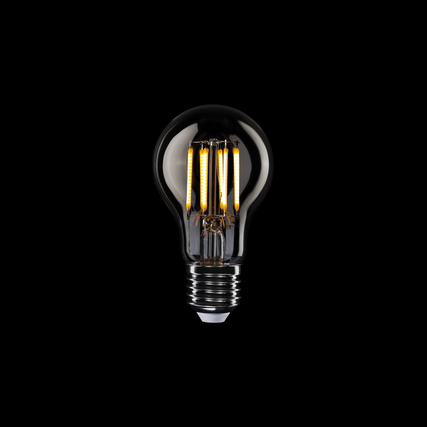 LED Light bulb Clear B03 5V Collection Vertical filament Drop A60 1,7W E27 Dimmable 2500K