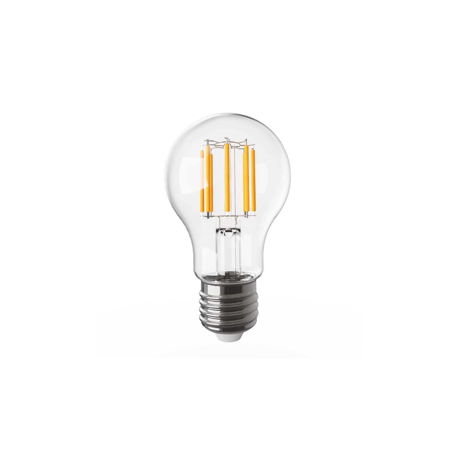 LED Light bulb Clear B03 5V Collection Vertical filament Drop A60 1,7W E27 Dimmable 2500K