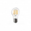 Bombilla LED transparente Lineal B03 Linea 5V Filamento Vertical Gota A60 1,7W E27 Regulable 2500K