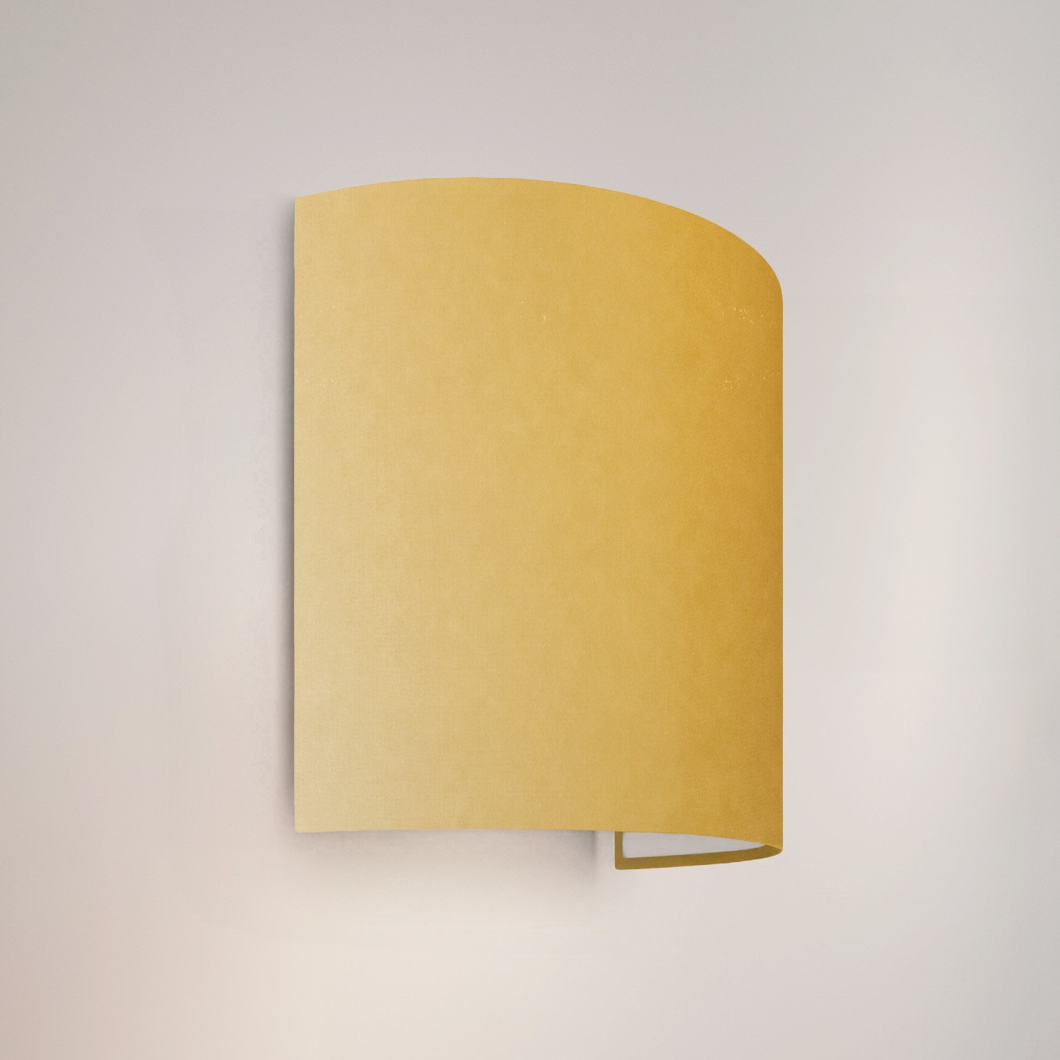 Ventola wall light with fabric shade - Made in Italy