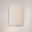 Ventola wall light with fabric shade - Made in Italy