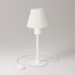 MAG-Y table lamp with round metal base and shade