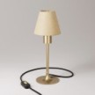 MAG-Y table lamp with round metal base and shade