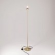 MAG-Y floor lamp with round metal base with fitting for lampshade