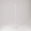 MAG-Y floor lamp with round metal base with fitting for lampshade