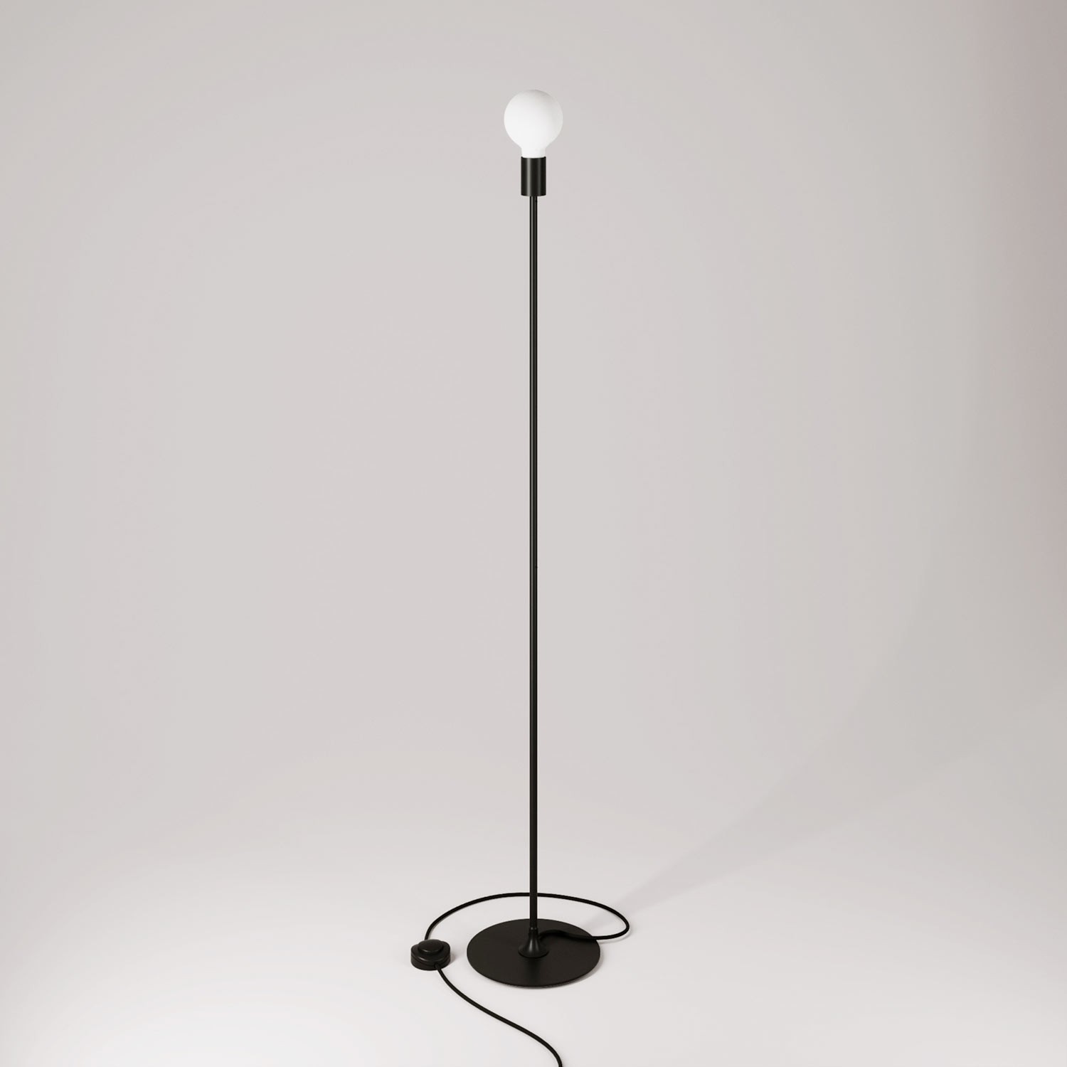 MAG-Y floor lamp with round metal base