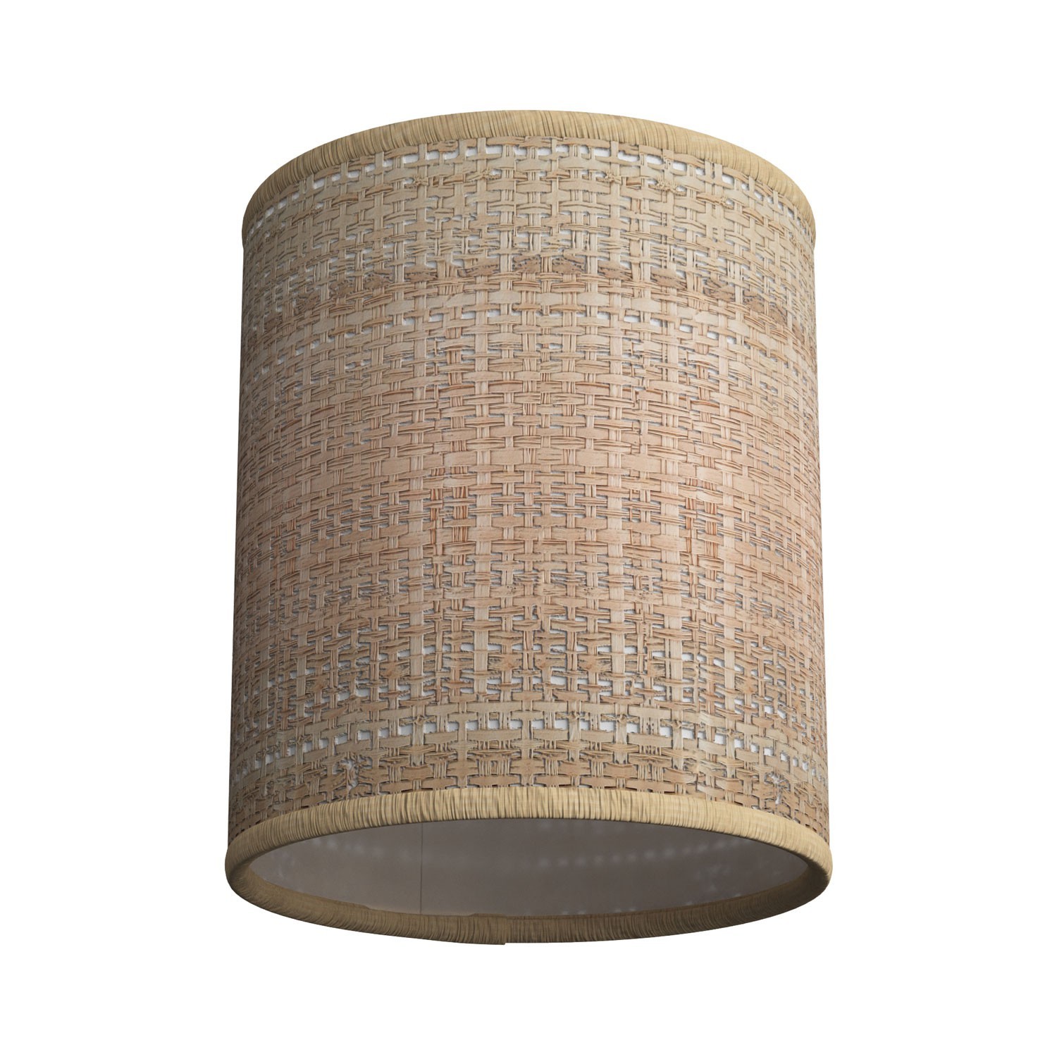 Cylinder fabric lampshade with E27 fitting - 100% Made in Italy