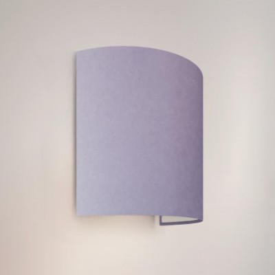 Ventola wall light with fabric shade - Made in Italy