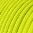 Round Electric Cable 150 ft (45,72 m) coil RF10 Yellow Fluo Rayon - UL listed