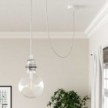 Cable eléctrico redondo en bobina de 45.72 mts (150 pies) RL01 Efecto Seda Blanco Glitter - Homologado UL
