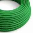 Cable eléctrico redondo en bobina de 45.72 mts (150 pies) RL06 Efecto Seda Verde Glitter - Homologado UL