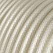 Cable eléctrico redondo en bobina de 45.72 mts (150 pies) RM00 Efecto Seda Marfil - Homologado UL